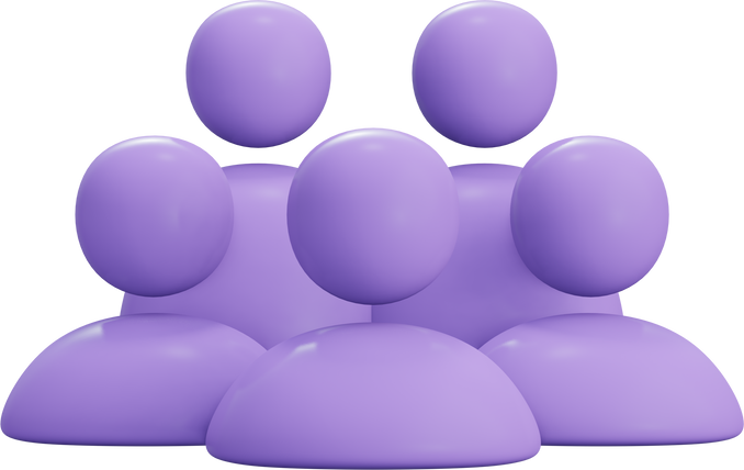 3D customers icon